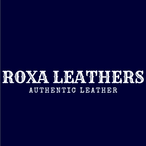 New Unisex Leather Jacket Goat Skin High Quality Size Medium Roxa leather. - Picture 13 of 13